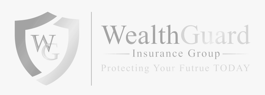 Wealthguard Down Arrow White Logo Design In The Woodlands - Monochrome, Transparent Clipart