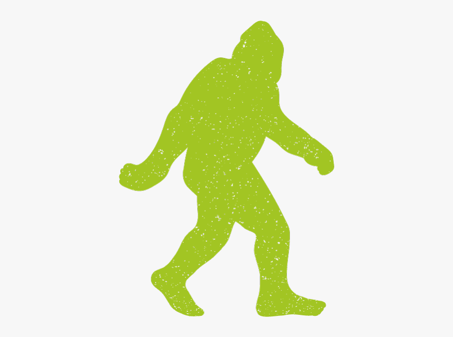 Want To Believe Bigfoot Art, Transparent Clipart