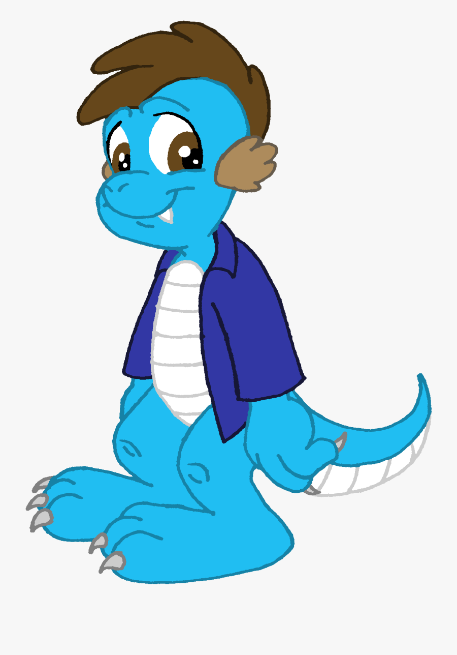 Matt The Dragon Is A Friend Of Spike’s In Dragon Town, - Cartoon, Transparent Clipart