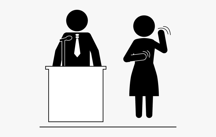 Sign Language Interpreter Clipart, Transparent Clipart