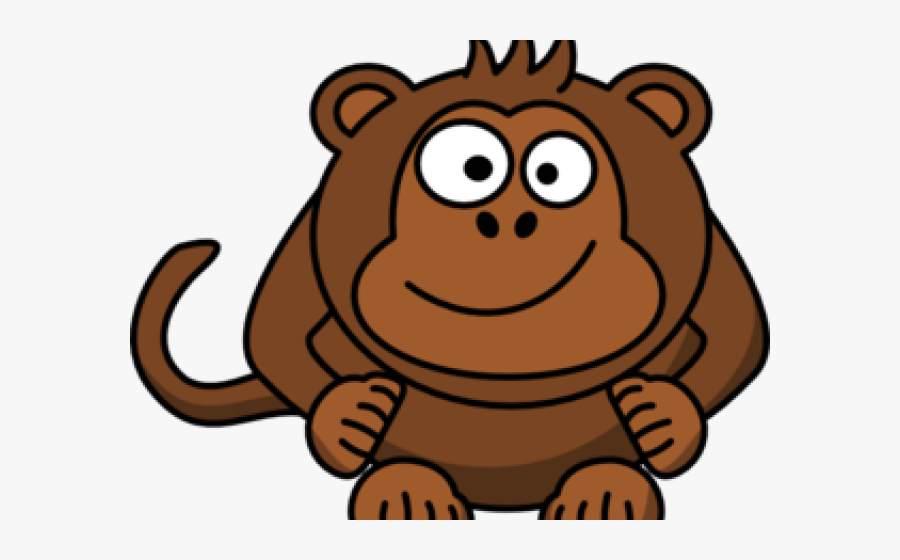 Transparent Baby Monkey Png - Cartoon Animals Clipart, Transparent Clipart