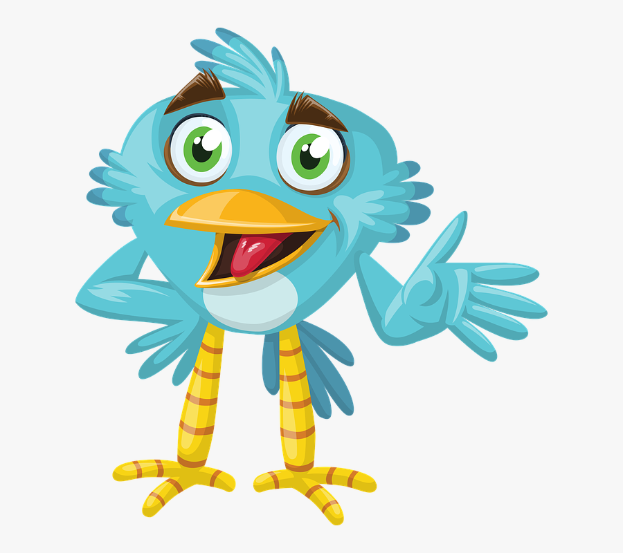 Transparent Cute Bird Png - Beak, Transparent Clipart