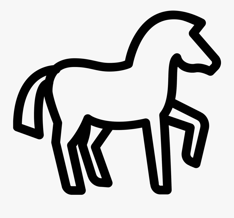 Transparent Horse Icon Png - Portable Network Graphics, Transparent Clipart