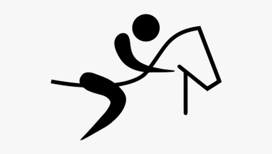 Equestrian Olympic Logo, Transparent Clipart