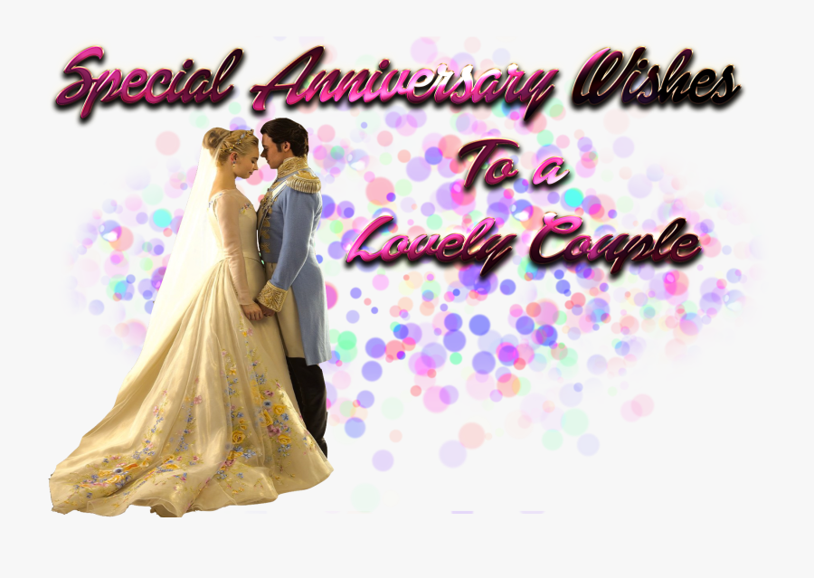 Special Anniversary Wishes To A Couple Png Free Images - Anniversary Couple Png, Transparent Clipart