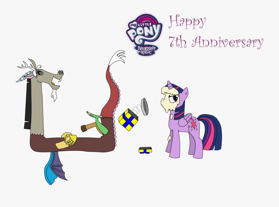 Anniversary Drawing Friendship - My Little Pony, Transparent Clipart