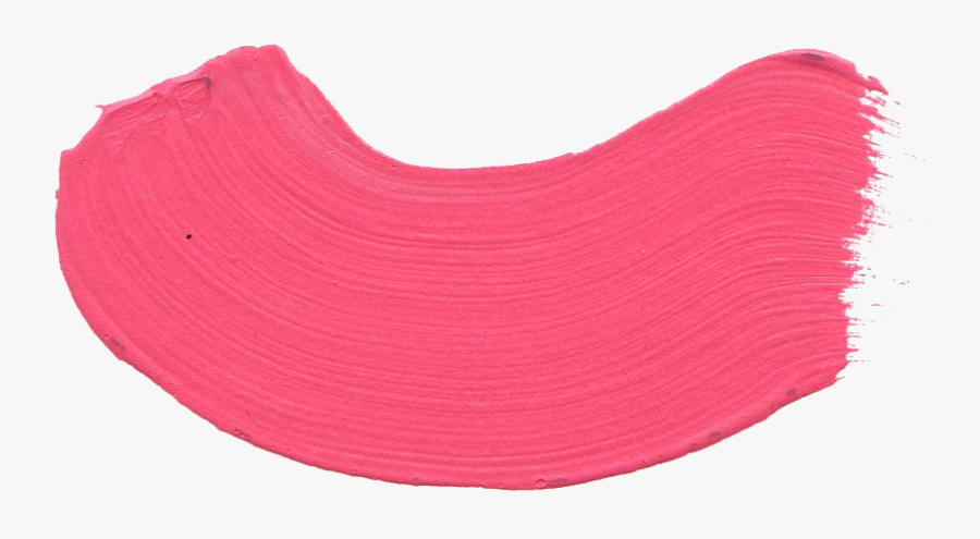 Paint Brush Clipart Transparent Background - Transparent Pink Paint Brush Stroke, Transparent Clipart