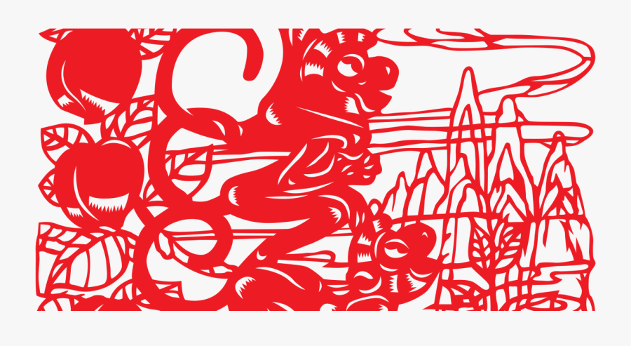 Transparent Chinese New Year 2015 Clipart - Chinese Paper Cutting, Transparent Clipart