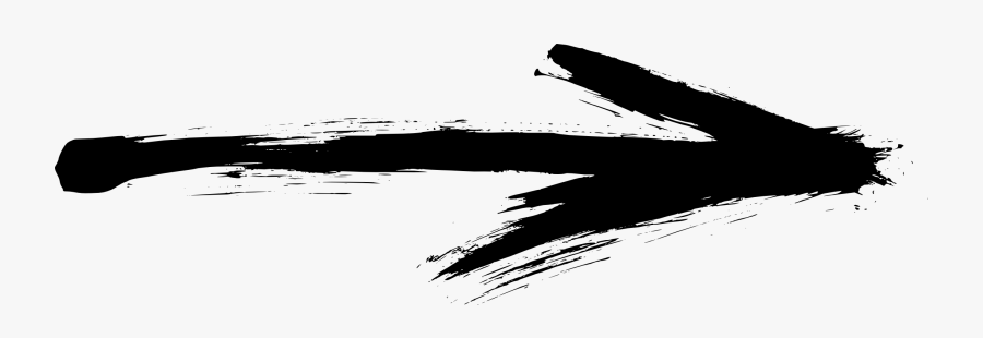 Clipart Freeuse Library Arrows Drawing Ink - Grunge Arrow Png, Transparent Clipart
