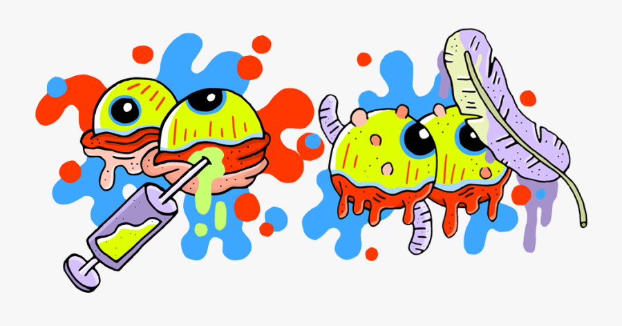 Cartoon Depicting Eye-watering Remedies - Illustration, Transparent Clipart