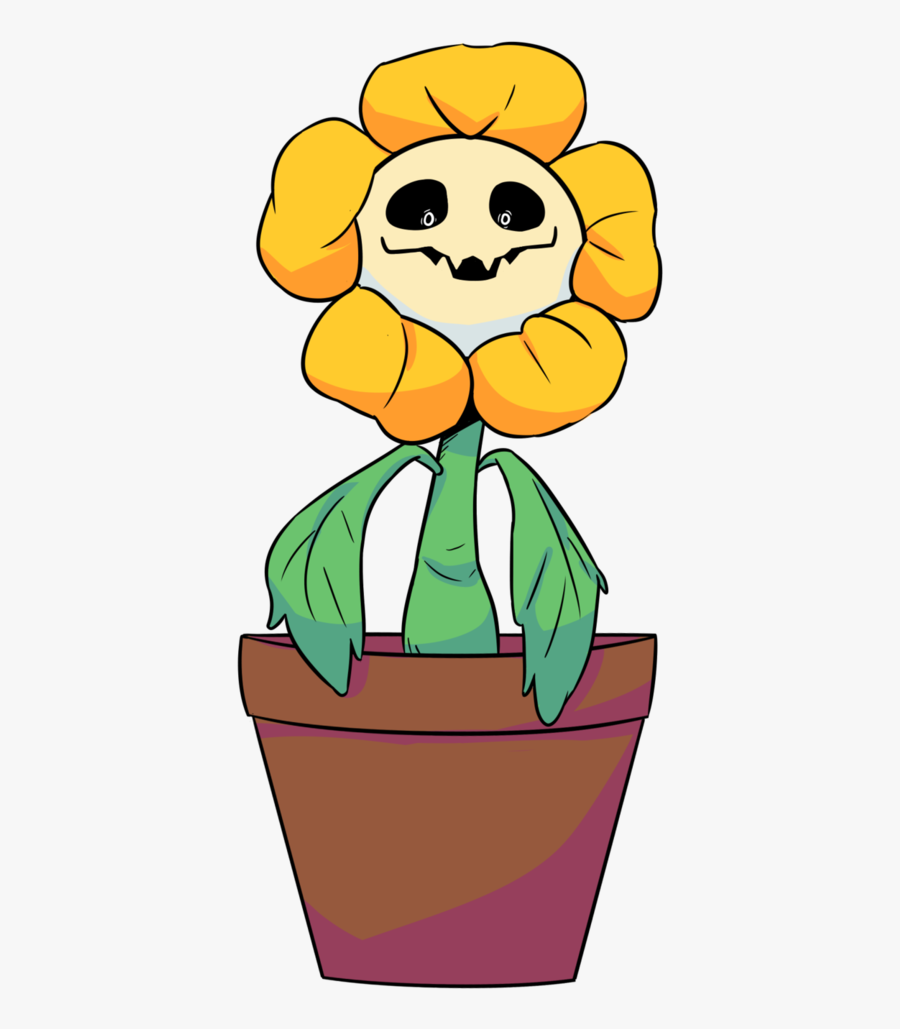 Flowey Scurry By Ferist, Transparent Clipart