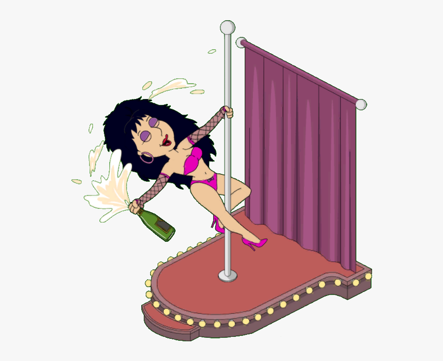 Stripper Bonnie - Family Guy The Quest For Stuff Bonnie, Transparent Clipart