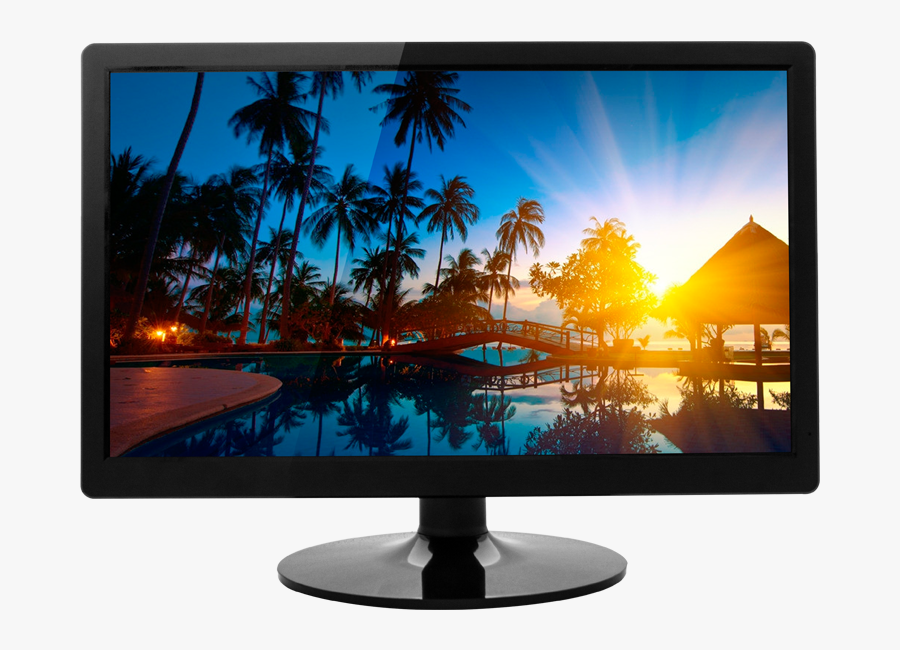 Flat Screen Monitor Png - Paradise 4k, Transparent Clipart