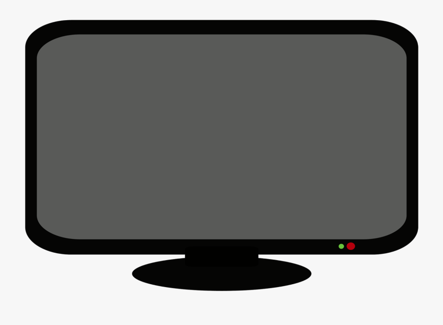 Flat Screen Tv Png Download - Computer Monitor, Transparent Clipart