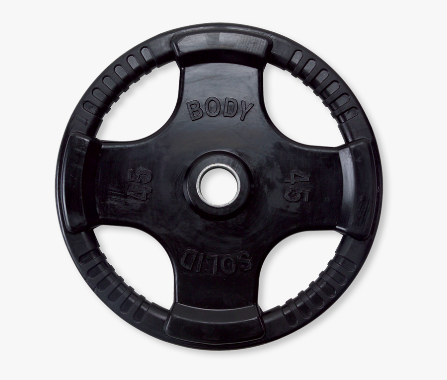 Weight Plates Png Transparent Image - Body Solid 100 Lb Rubber Plate, Transparent Clipart