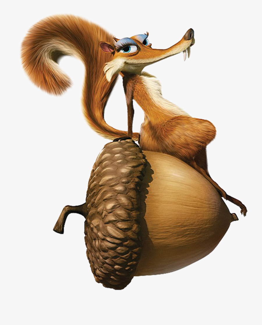 Free Download Ice Age Characters Clipart Scrat Sid - Girl Squirrel From Ice Age, Transparent Clipart