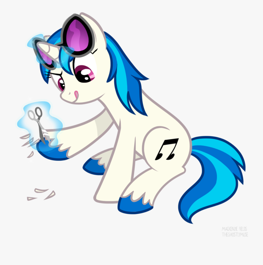 Ghostlymuse, Bigender, Colored Hooves, Dj Pon-3, Female, - Bigender My Little Ponny, Transparent Clipart