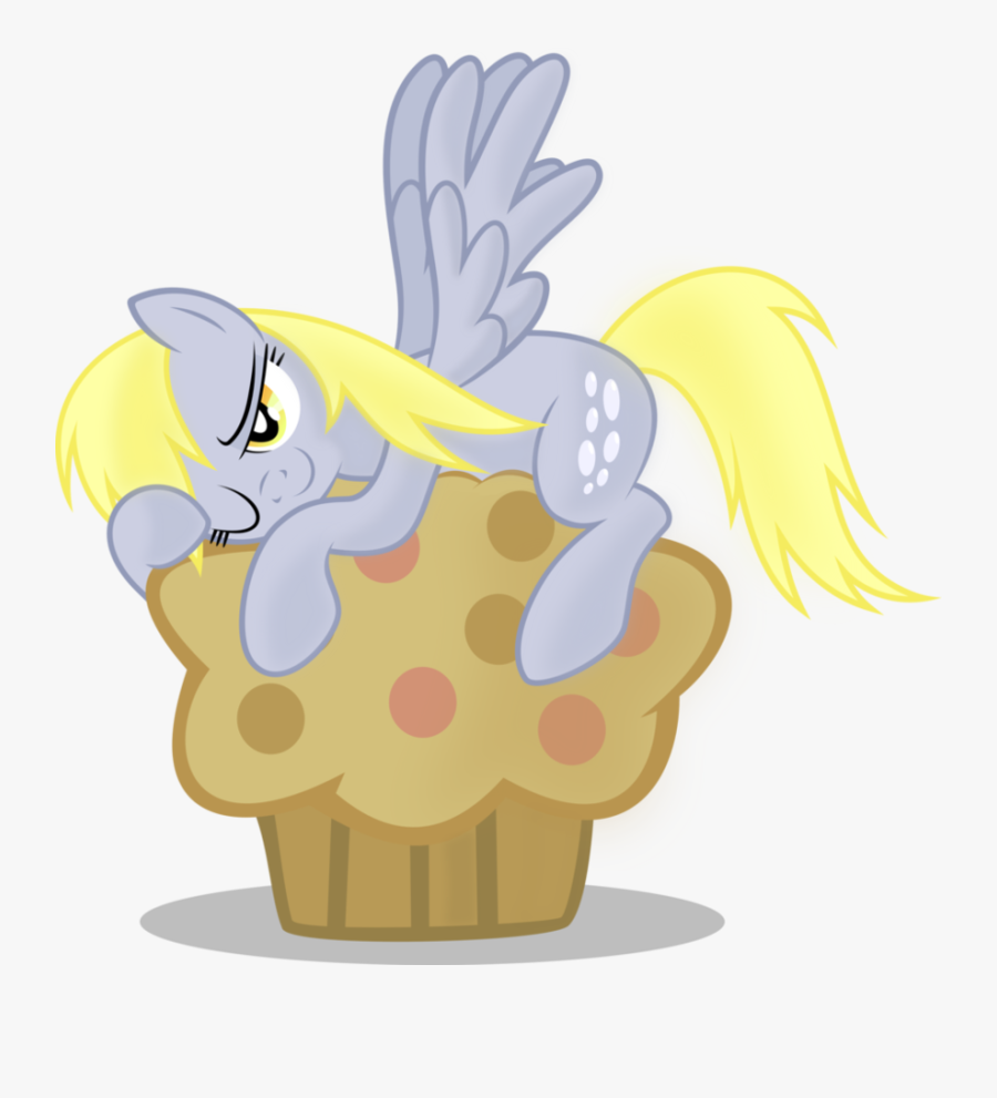 Derpy Hooves Love For - Derpy Muffins, Transparent Clipart