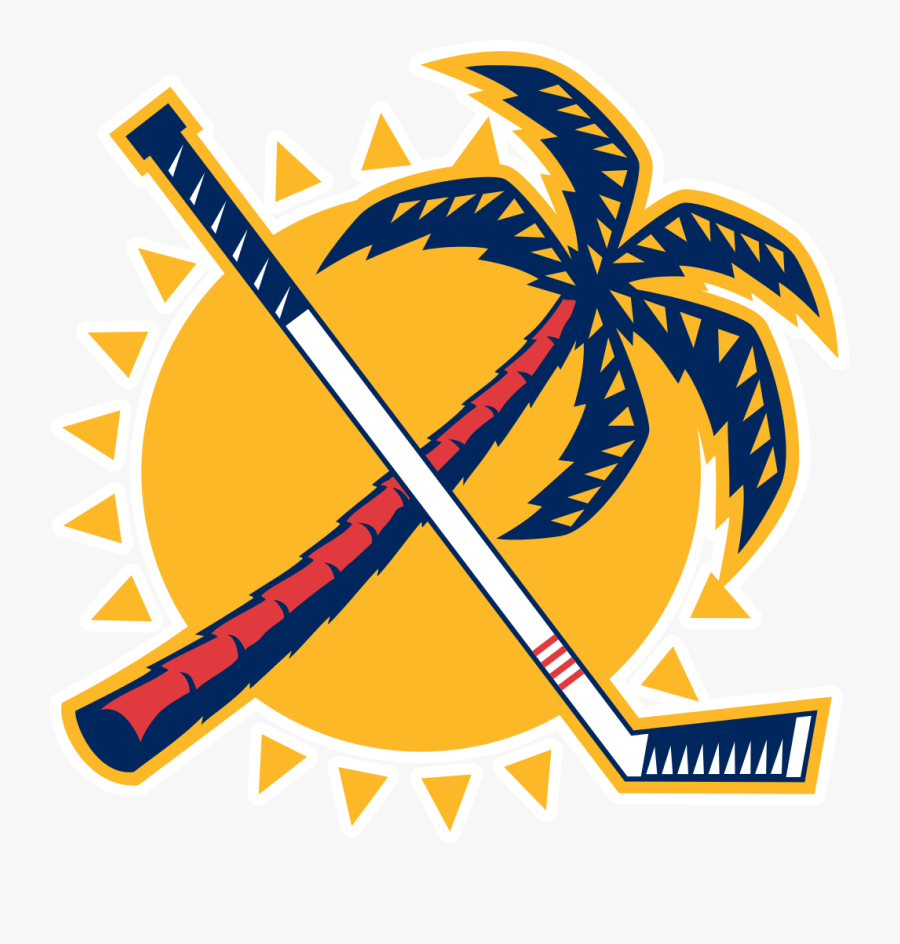 Florida Panthers Vintage Logo, Transparent Clipart