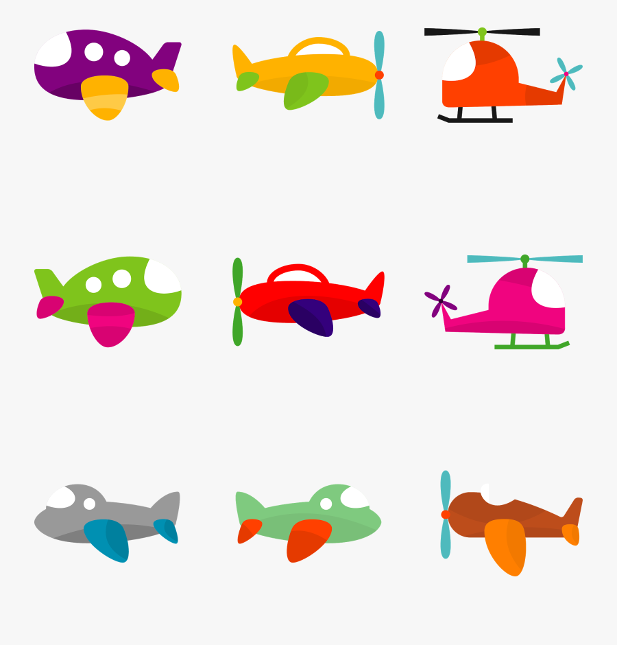 Cute Airplane Png - Svg Airplane Images Free, Transparent Clipart