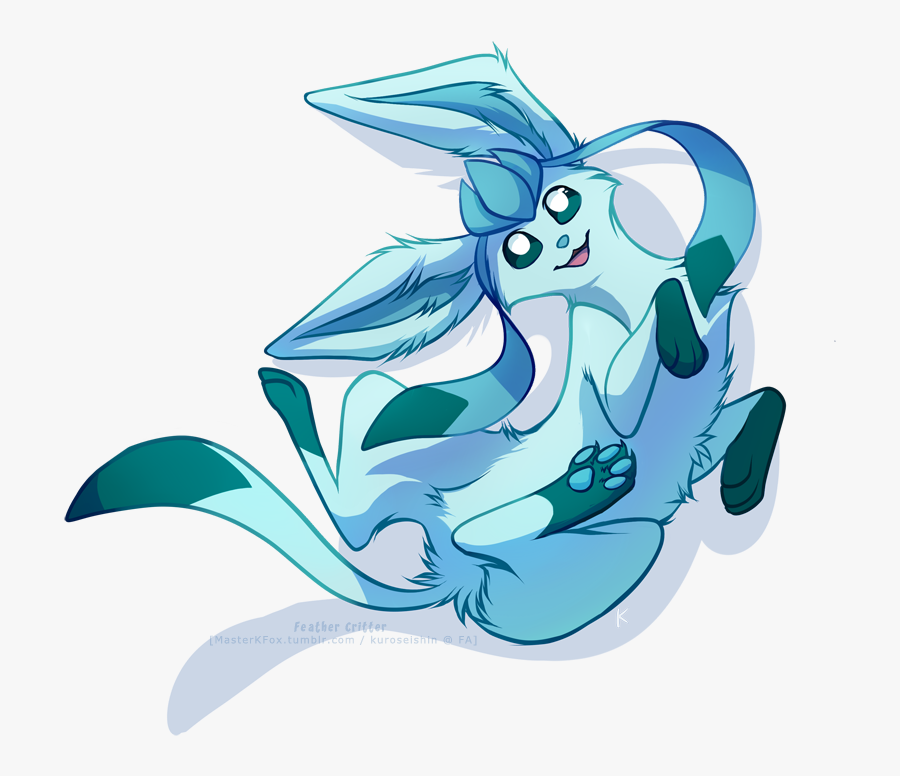 Glaceon Cute, Transparent Clipart