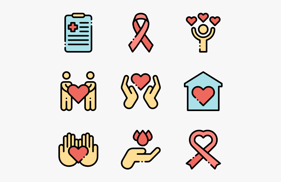 Blood Donation - Autumn Icons, Transparent Clipart