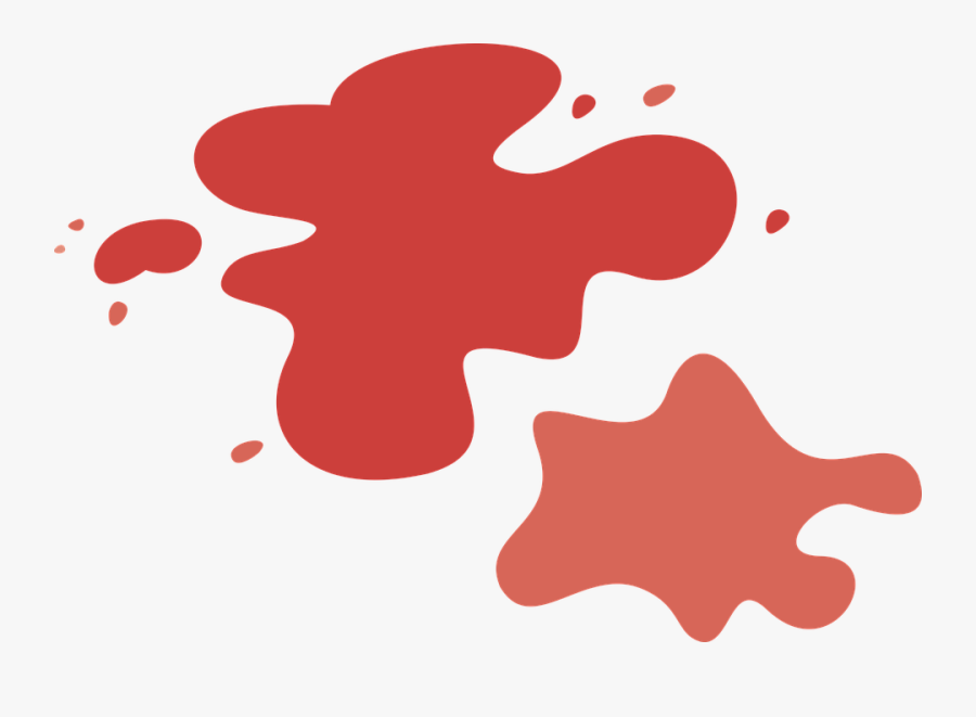 Task, Blood, Red, Splash, Smear, Painting, Liquid - Červená Skvrna, Transparent Clipart