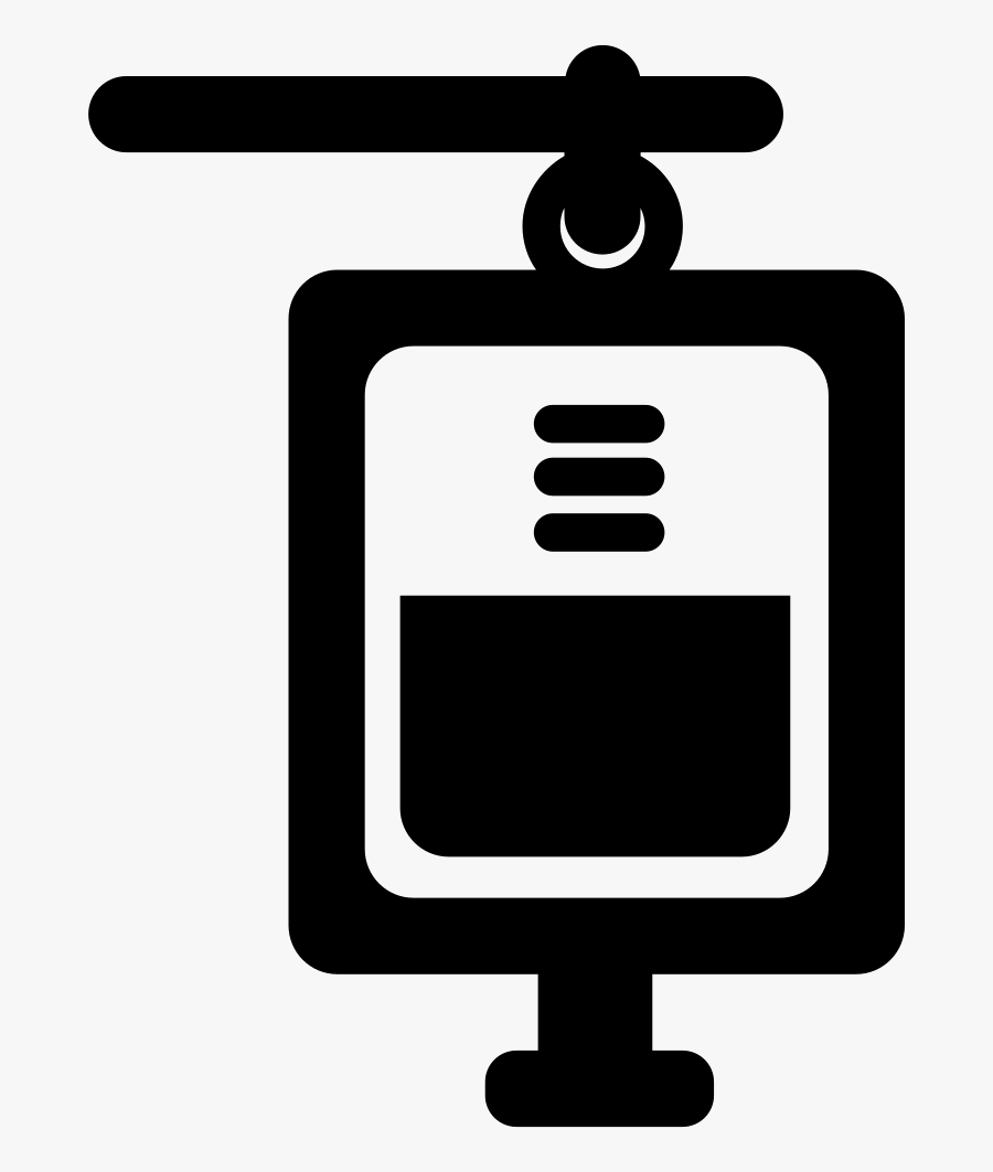 Blood Transfusion - Blood Transfusion Icon, Transparent Clipart