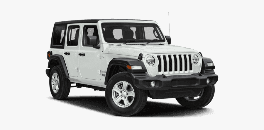 New Wrangler Unlimited Rubicon - White Jeep Wrangler 2018, Transparent Clipart