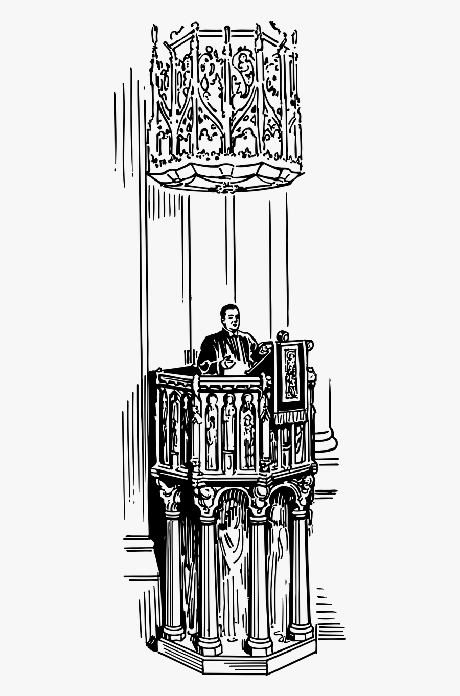 Christian Church Clergy Free Picture - Christianity, Transparent Clipart