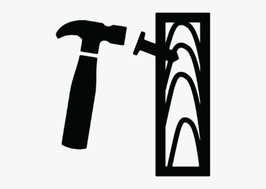 Old Studs Plywood, Transparent Clipart