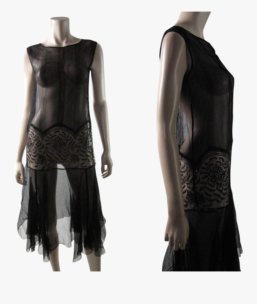 Flirty S Black Silk - Little Black Dress, Transparent Clipart