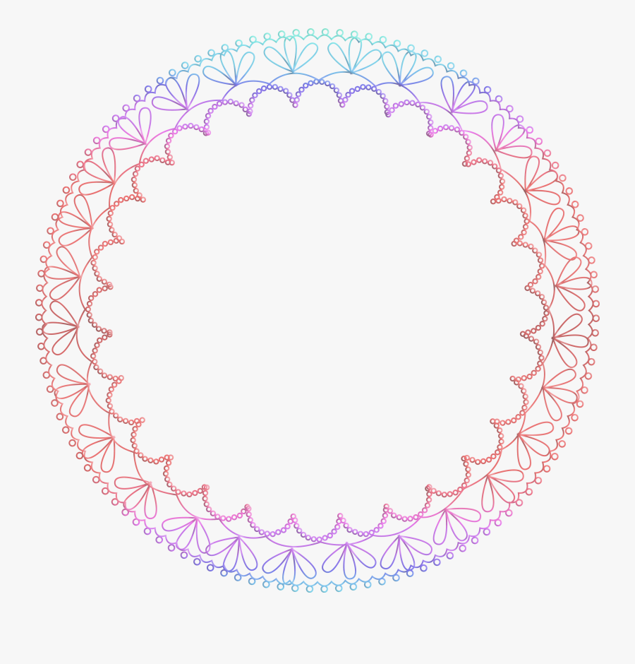 Multi-coloured Lace Frame - Pandemic And All Hazards Preparedness And Advancing, Transparent Clipart