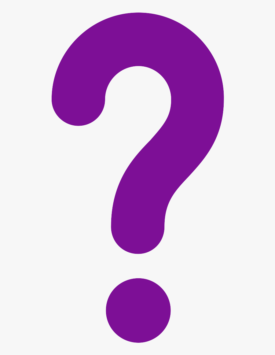 Question Mark - Simbolo De Estacionamento, Transparent Clipart