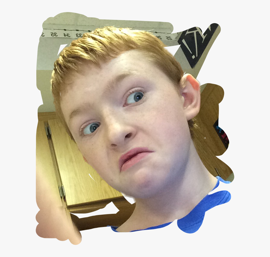#scared Face For Pranks#freetoedit - Boy, Transparent Clipart