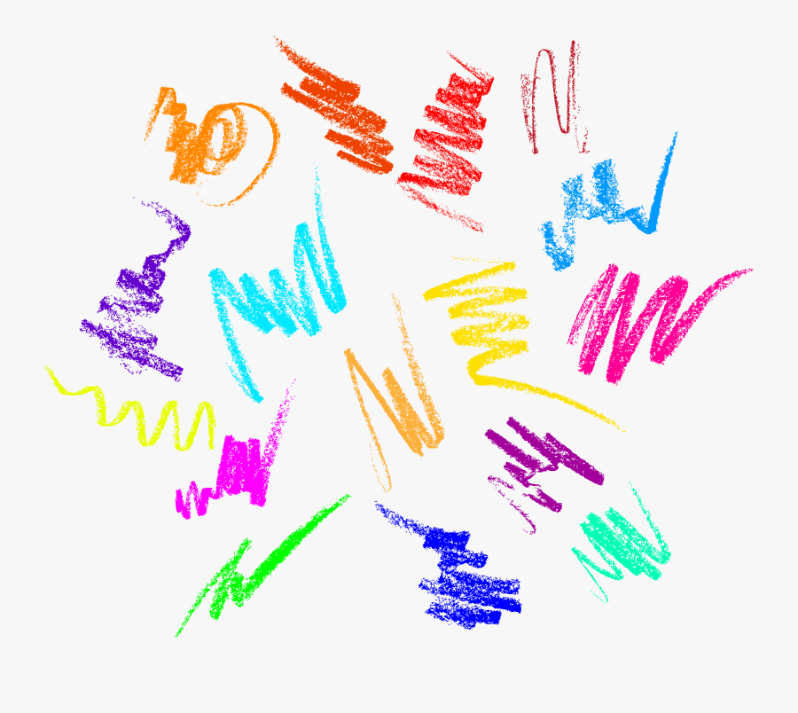 Pencil Scribbles Png Image, Transparent Clipart