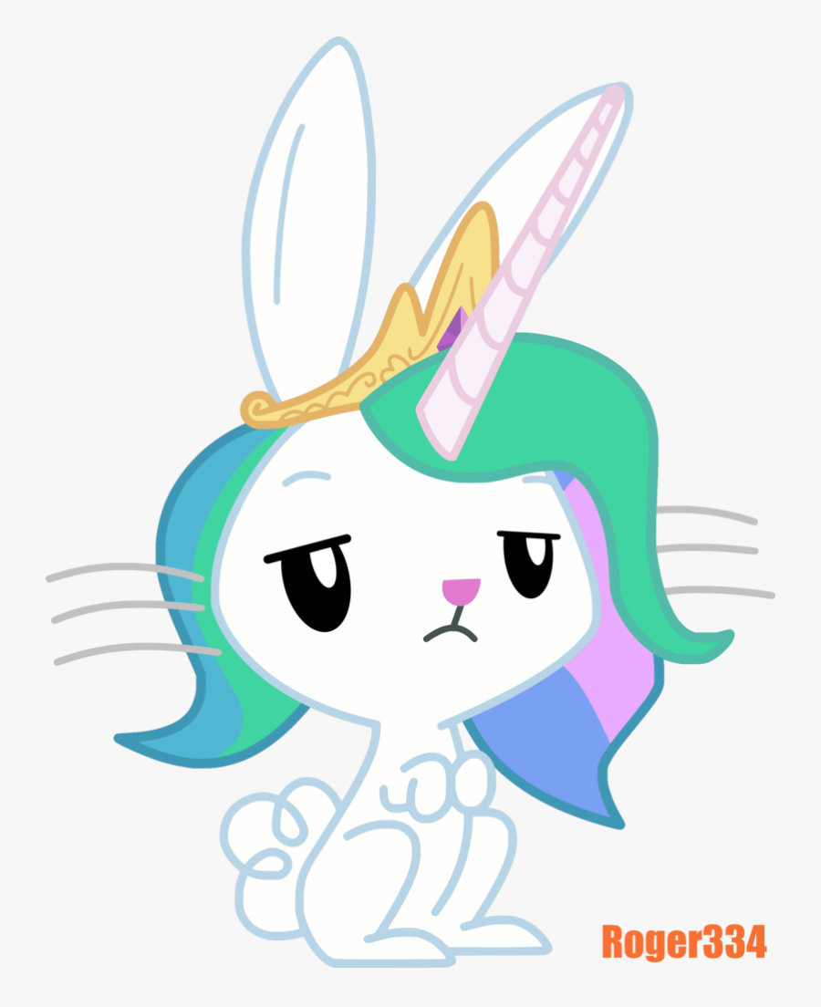 Eye Clip Bunny - Cartoon, Transparent Clipart