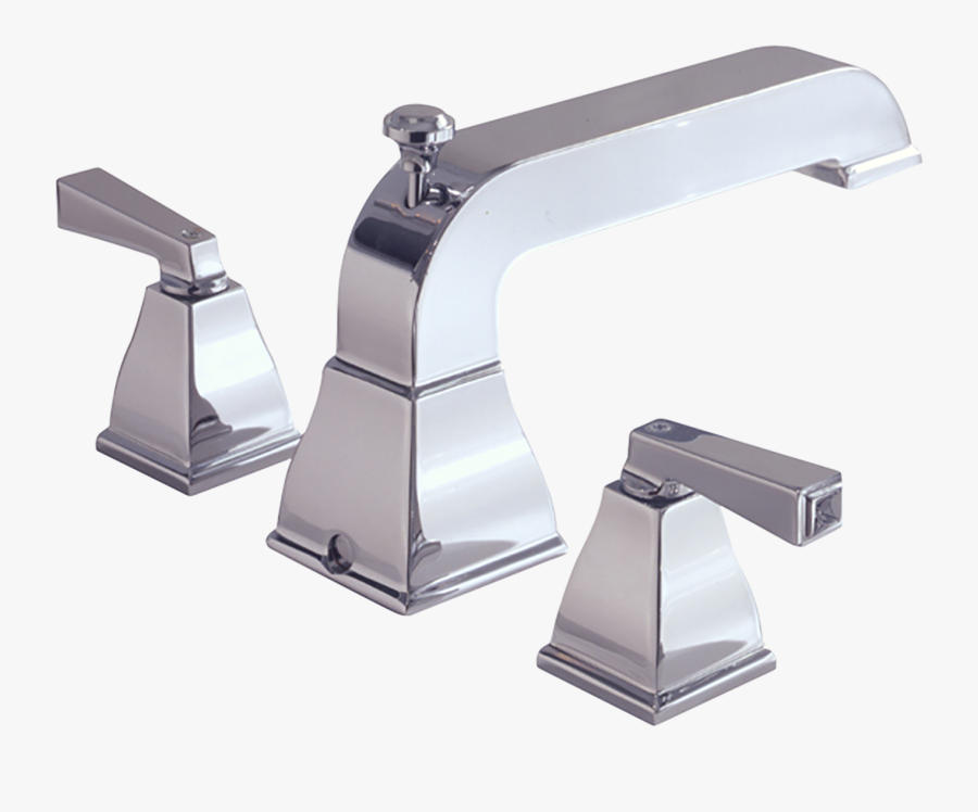 Bathtub Faucets Mounted On Tub, Transparent Clipart