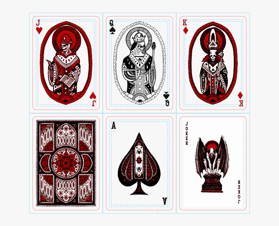 Art Draw Face Playing Cards, Transparent Clipart