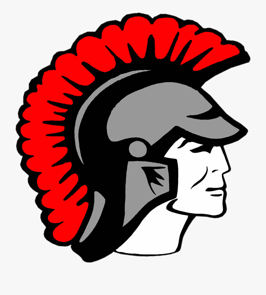 Trojan Clipart Trojan Head - Clarenceville High School Logo, Transparent Clipart