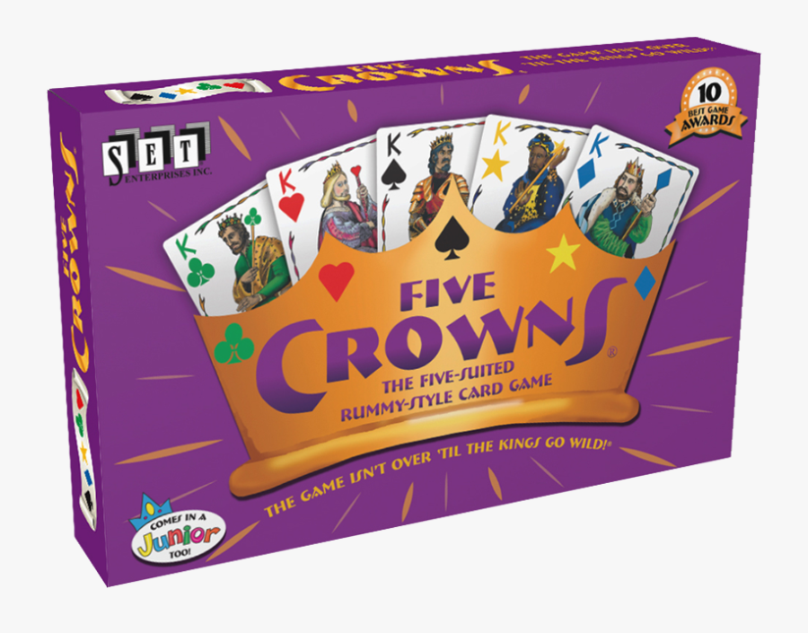 Five Crowns - Five Crowns Card Game, Transparent Clipart