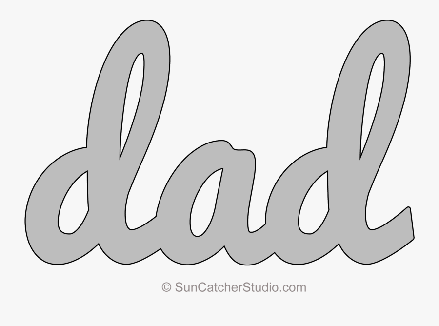 word dad png free transparent clipart clipartkey