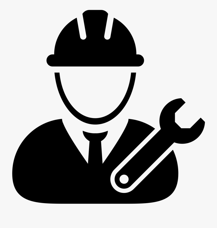 Construction Worker Icon Png, Transparent Clipart