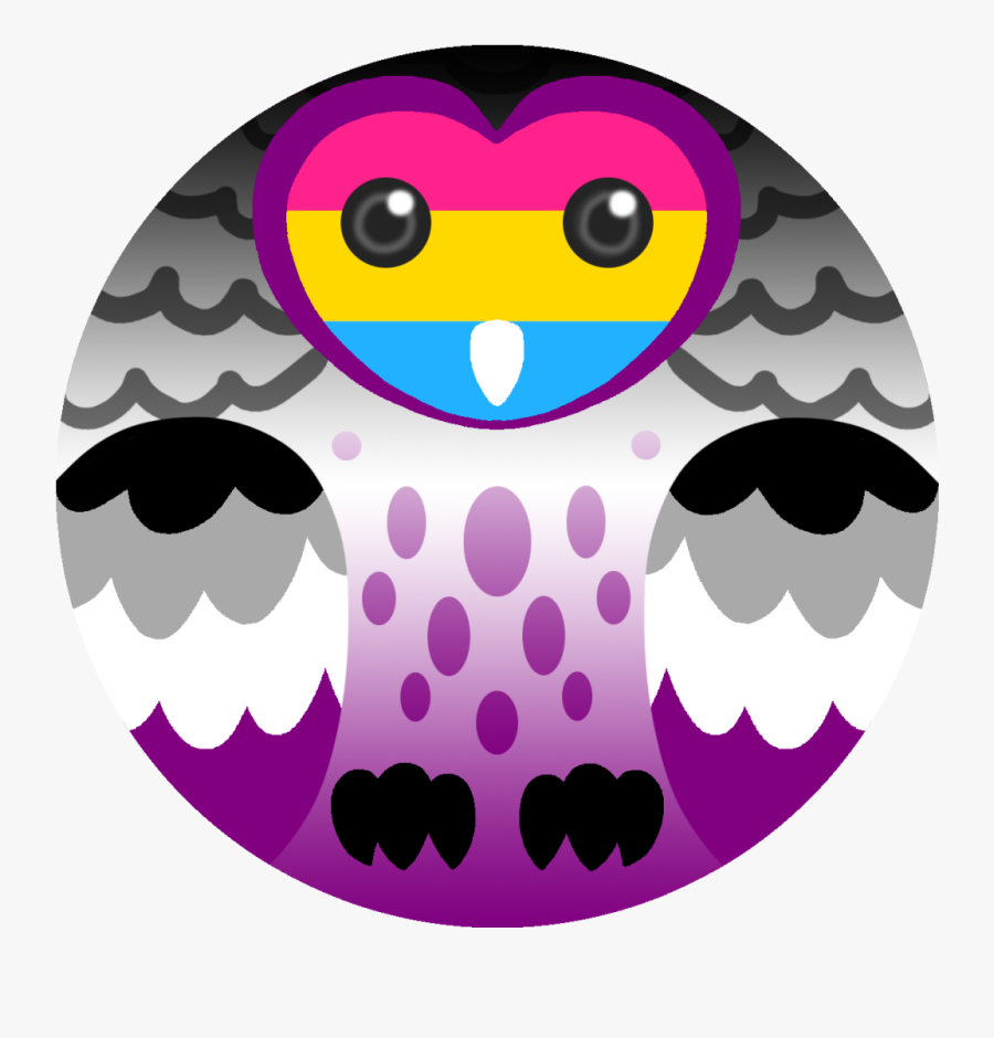 Heh Clipart Owl - Genderfluid Flag Art, Transparent Clipart