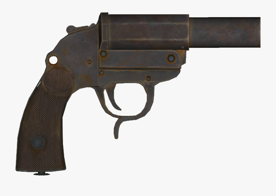 Gun Firing Png -flare Gun - Fallout 4 Flare Gun, Transparent Clipart