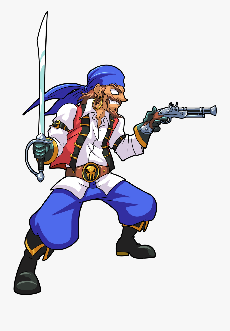 051 - Pirate - Cartoon, Transparent Clipart