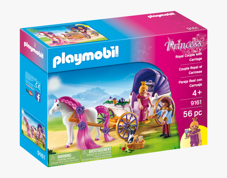 Playmobil Princess Carriage - Playmobil Princess, Transparent Clipart