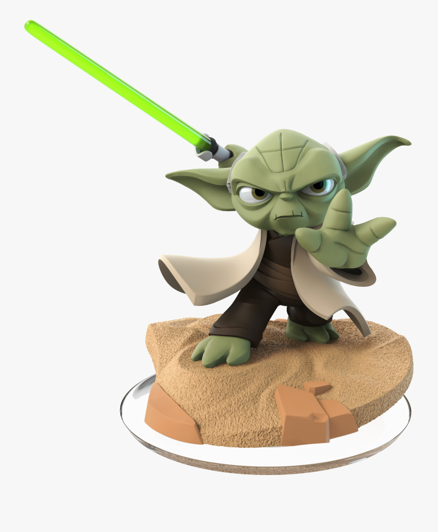 Disney Infinity Star Wars Yoda - Master Yoda Disney Infinity, Transparent Clipart