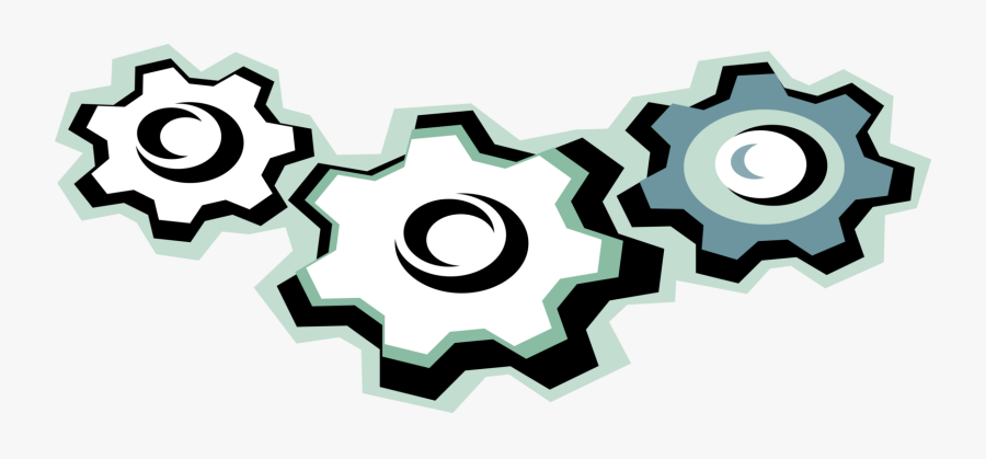 Industry Clipart Machine Gear - Graphic Design, Transparent Clipart