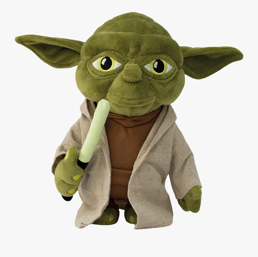 Star Wars Plush Yoda Png - Yoda Star Wars Plush, Transparent Clipart